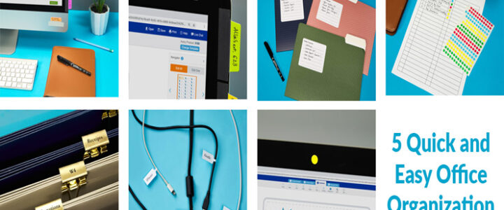 5 Quick and Easy Office Organization Hacks 5 Quick and Easy Office Organization Hacks
